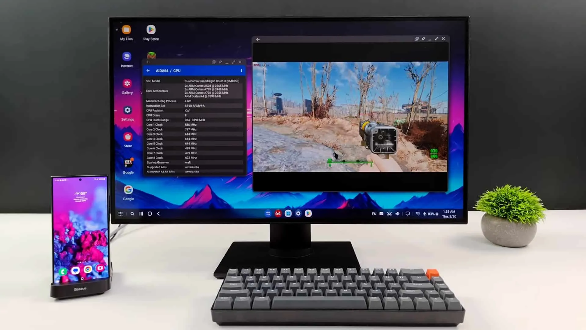 samsung dex mobilador